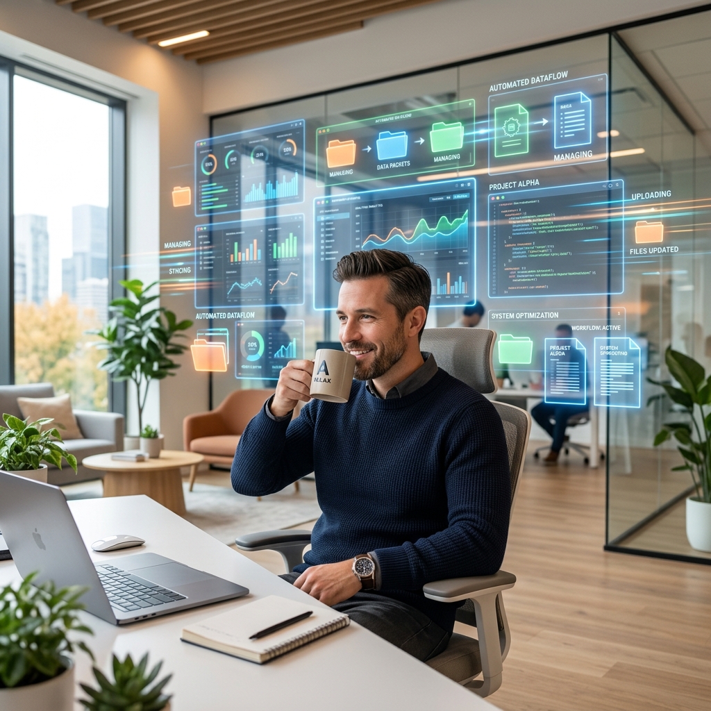 Global offshore data entry outsourcing team connected across time zones